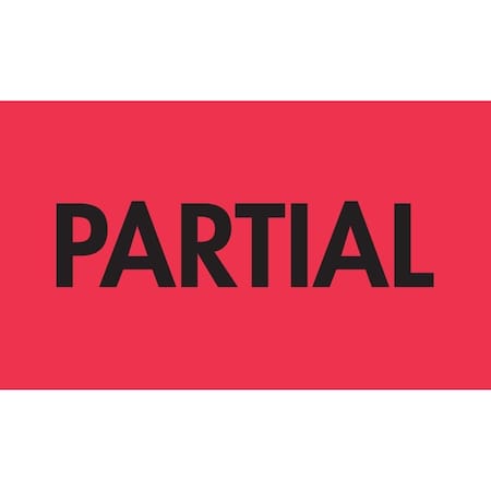 Decker Tape Products Label, DL3561, PARTIAL, 2" X 3" DL3561